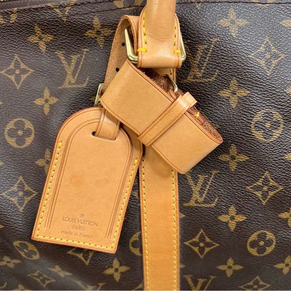 Louis Vuitton Keepall 45 Monogram Coated Canvas Travel Bag Duffle Weekender - Picture 7 of 14